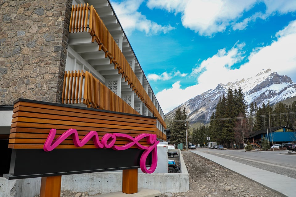 Moxy Banff, how it began
