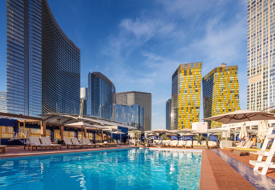 The Reserve at Park MGM Hotel, the pool