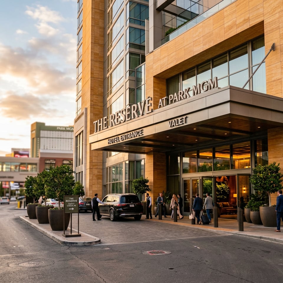 The Reserve at Park MGM Hotel, how it began
