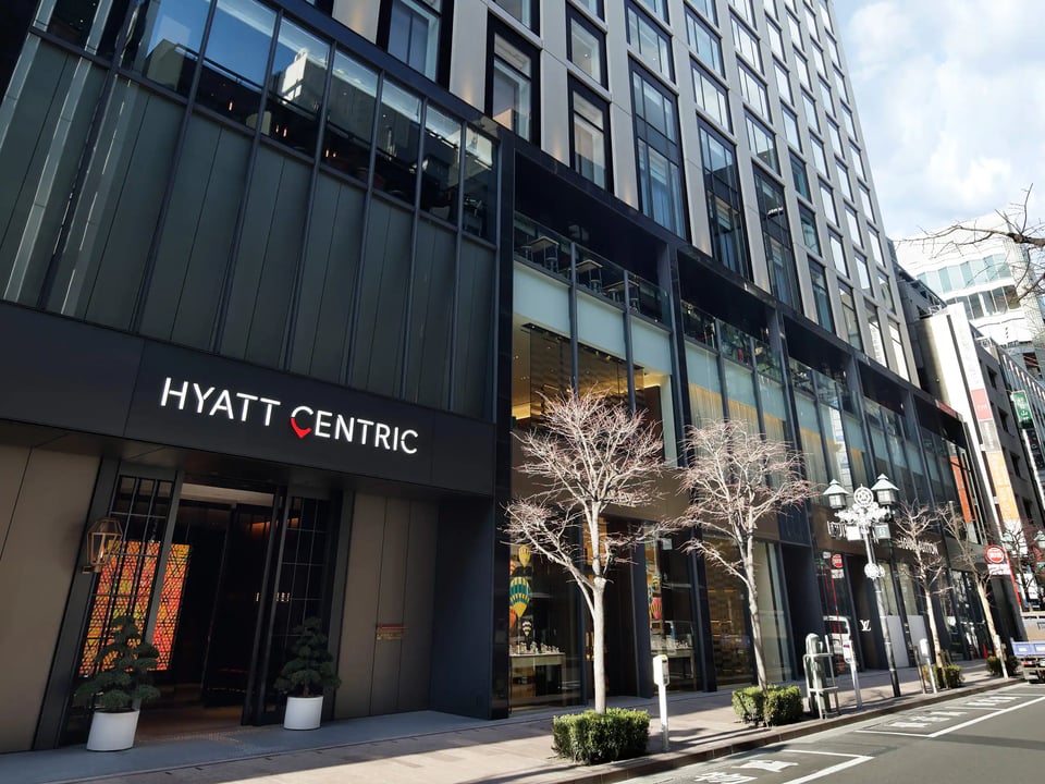 Hyatt Centric Ginza Tokyo, how it began
