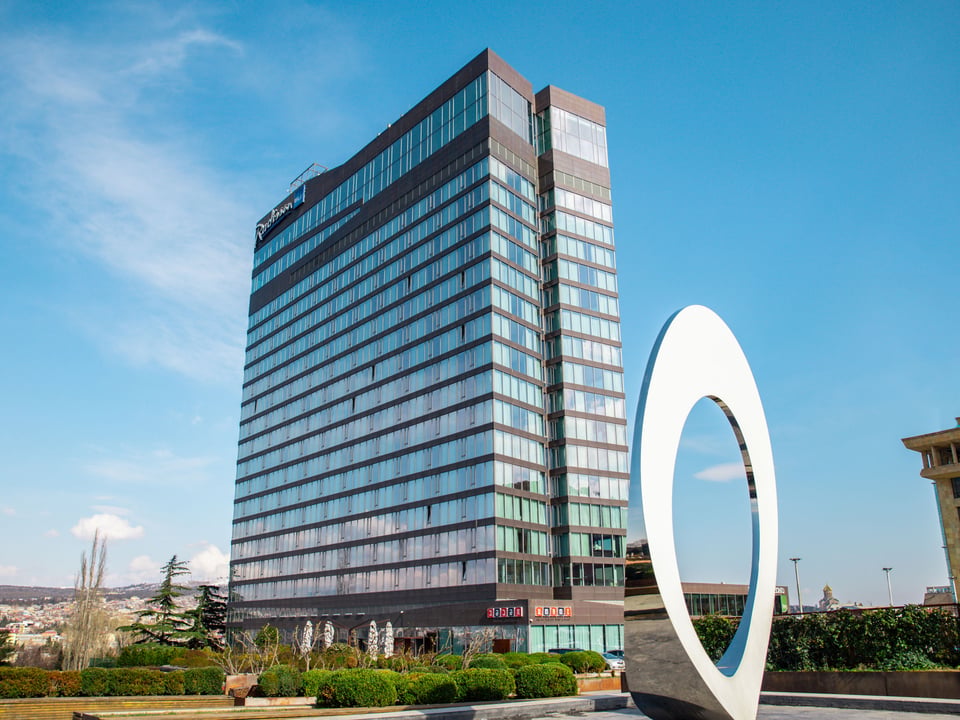Radisson Blu Iveria Hotel, Tbilisi City Centre, how it began