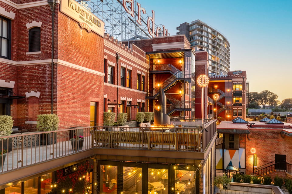 Fairmont Heritage Place, Ghirardelli Square Hotel, how it began