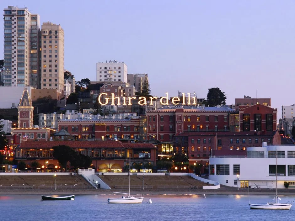 Fairmont Heritage Place, Ghirardelli Square Hotel, how it began