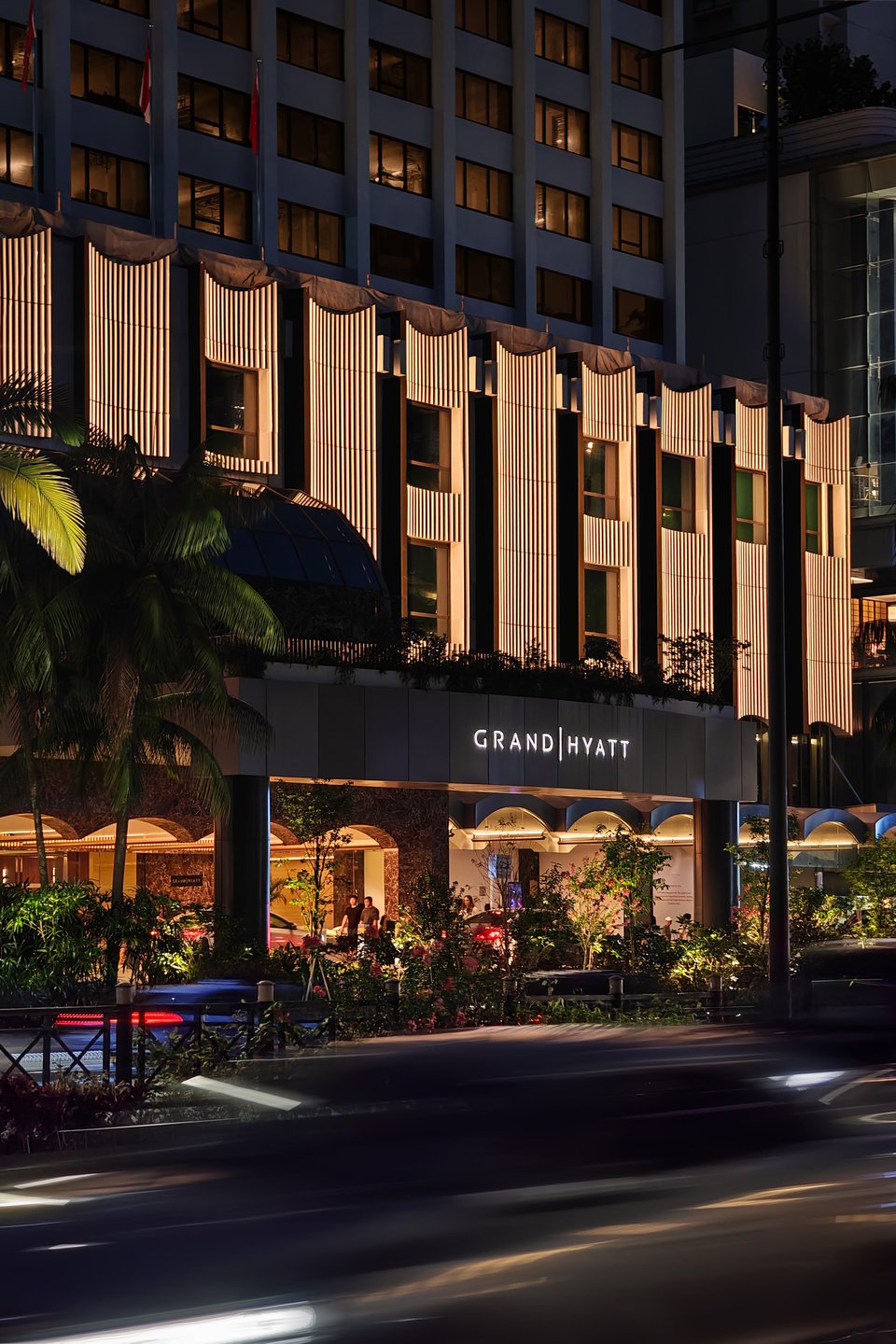 Grand Hyatt Singapore, how it began