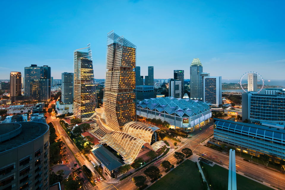 JW Marriott Hotel Singapore South Beach, how it began