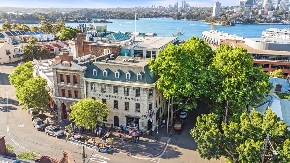 The Lord Nelson Brewery Hotel, how it began