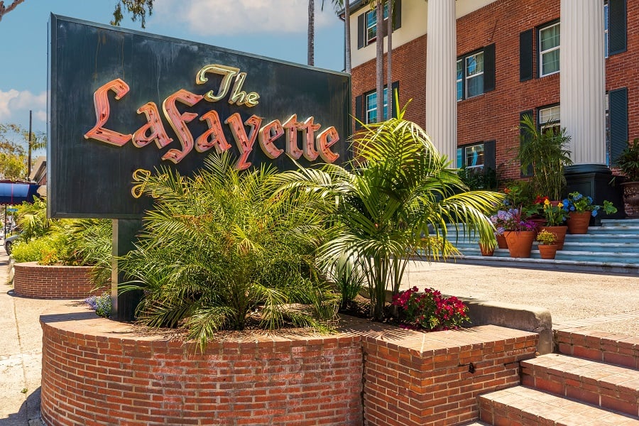 Lafayette Hotel, how it began