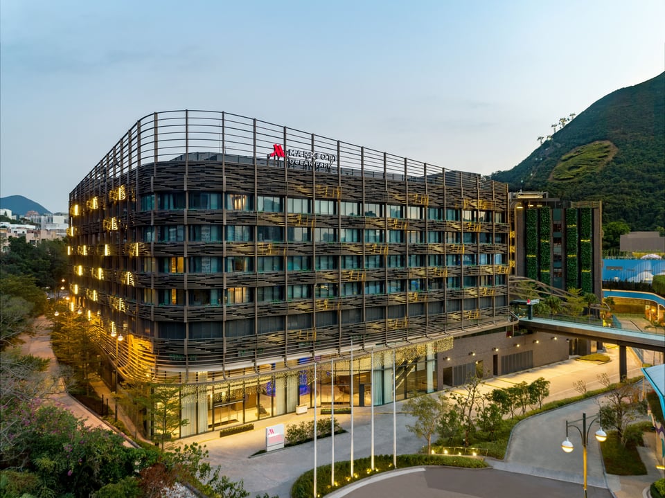 Hong Kong Ocean Park Marriott Hotel, how it began