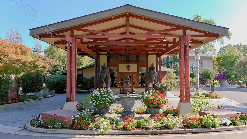 Dinah's Garden Hotel, how it began