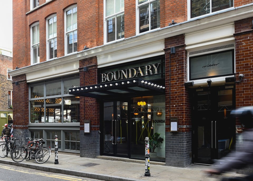 Boundary Shoreditch, how it began