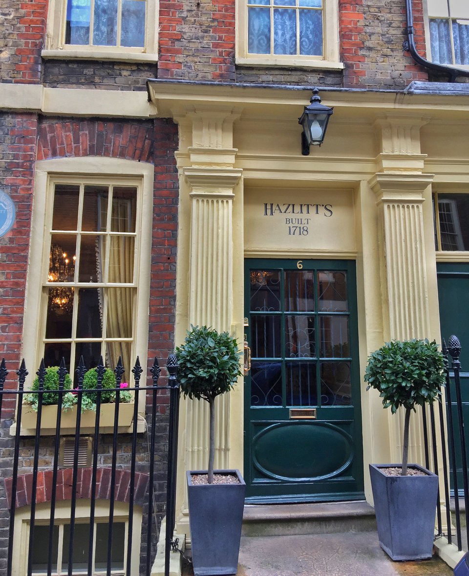 Hazlitt's Hotel, how it began