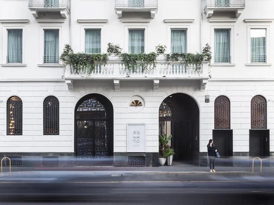 Senato Hotel Milano, how it began