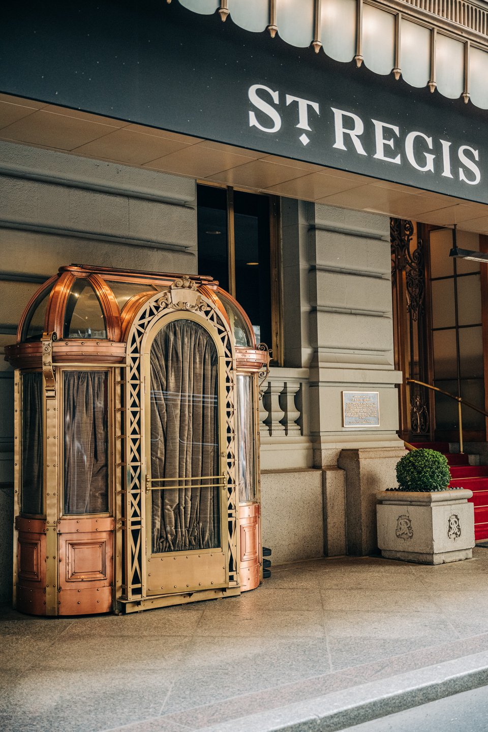 St. Regis New York, how it began