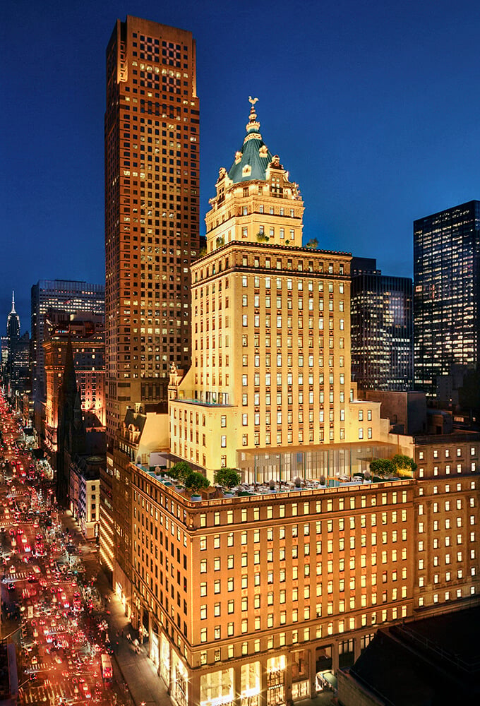 Aman New York, how it began