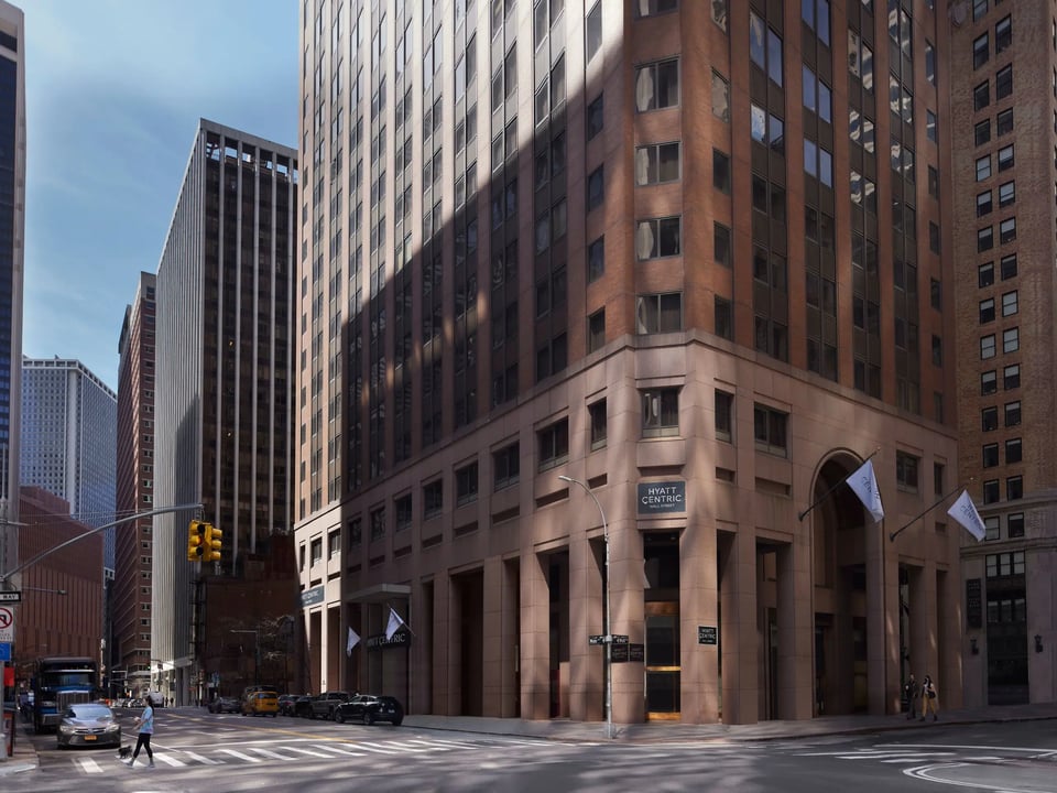 Hyatt Centric Wall Street New York, how it began