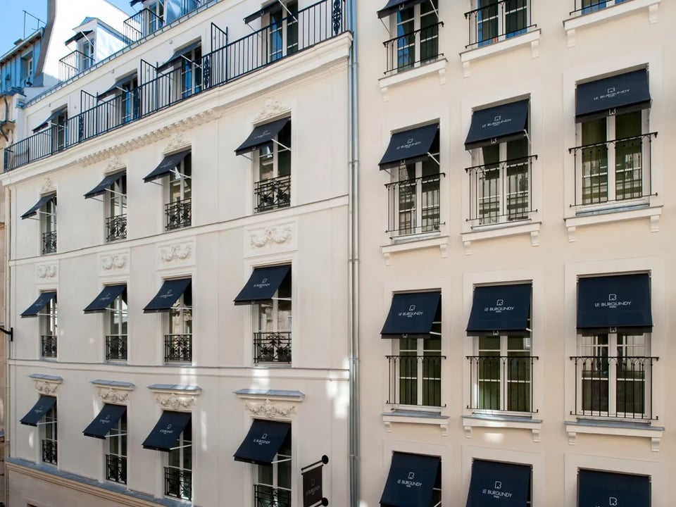 Le Burgundy Paris, how it began