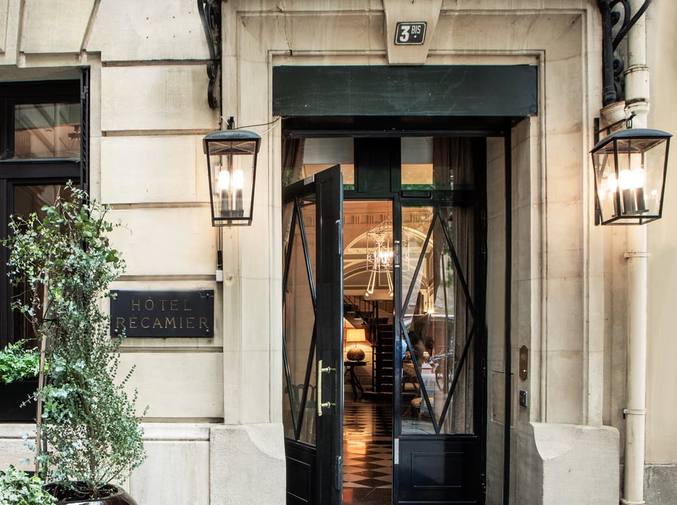 Hôtel Récamier, how it began