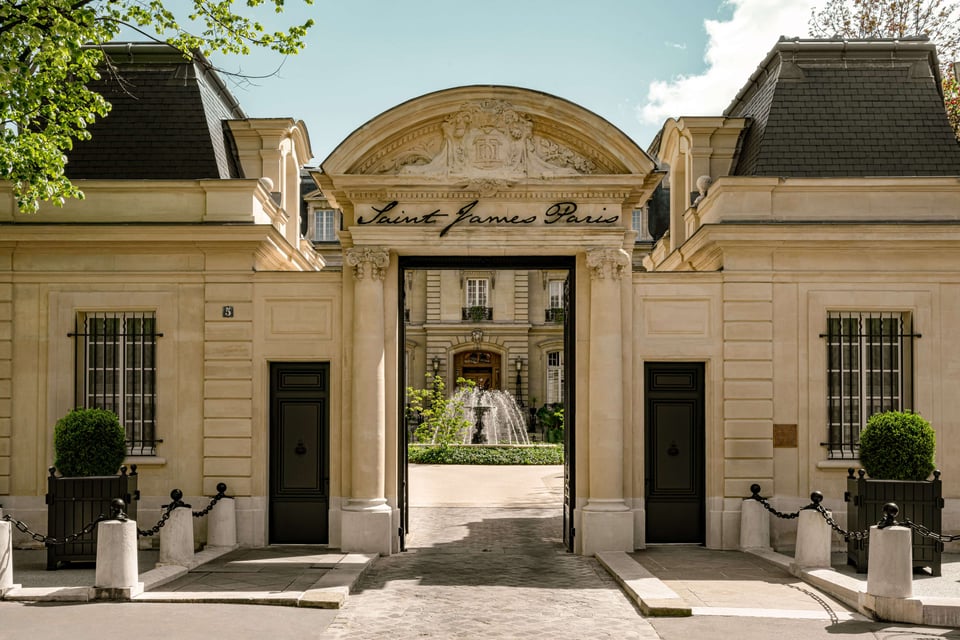 Saint James Paris, how it began
