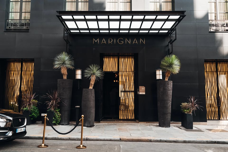 Hôtel Marignan Champs-Élysées, how it began