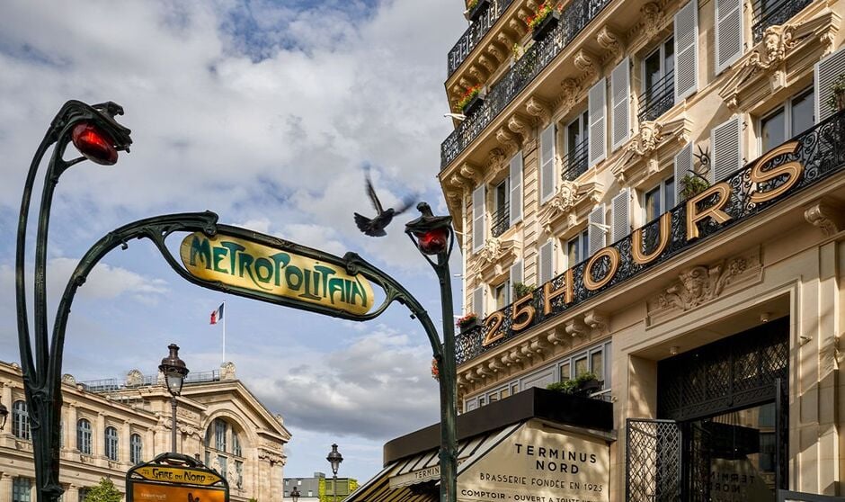 25hours Hotel Paris Terminus Nord, how it began