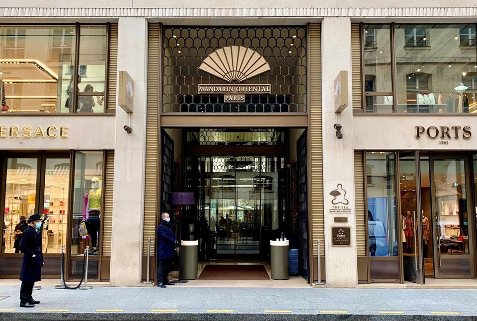 Mandarin Oriental Hotel, Paris, how it began