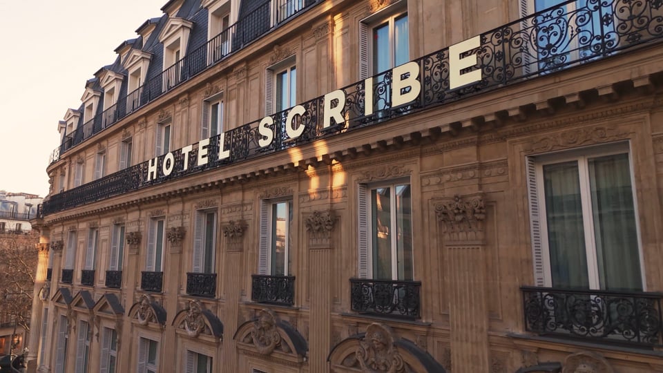 Sofitel Le Scribe Paris Opéra, how it began