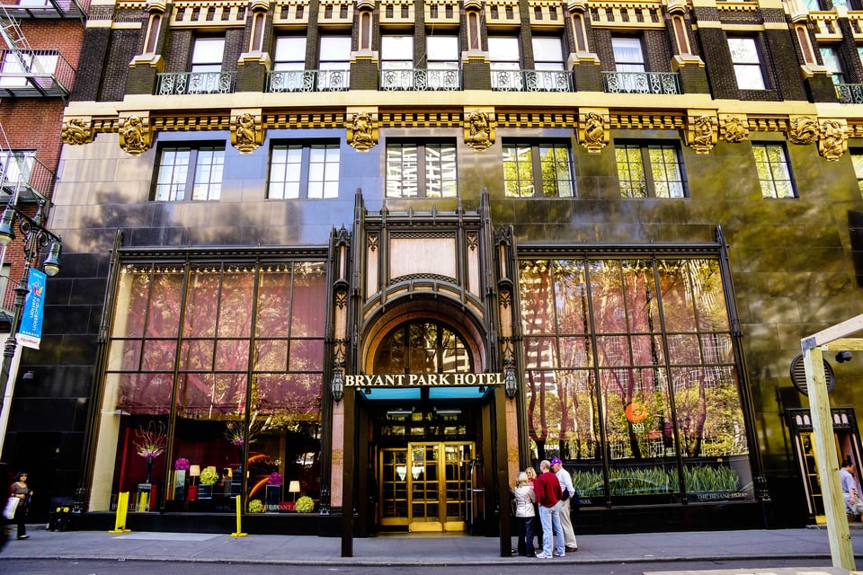 Bryant Park Hotel, how it began
