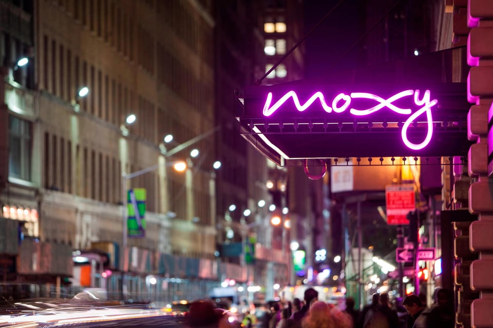 Moxy Times Square, how it began