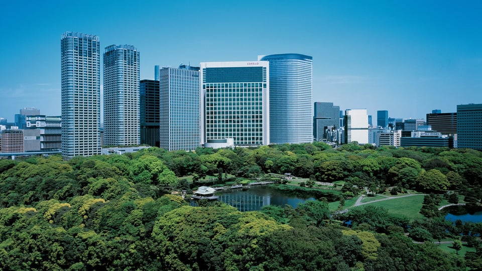 Conrad Tokyo, how it began