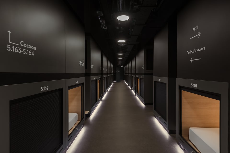 Zedwell Capsule Hotel Piccadilly Circus