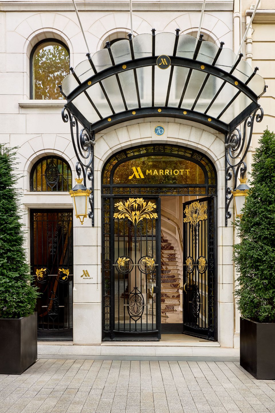 Paris Marriott Champs Elysees Hotel, how it began