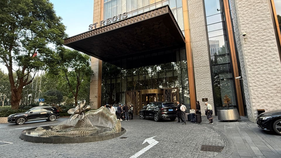 The St. Regis on the Bund, Shanghai, how it began