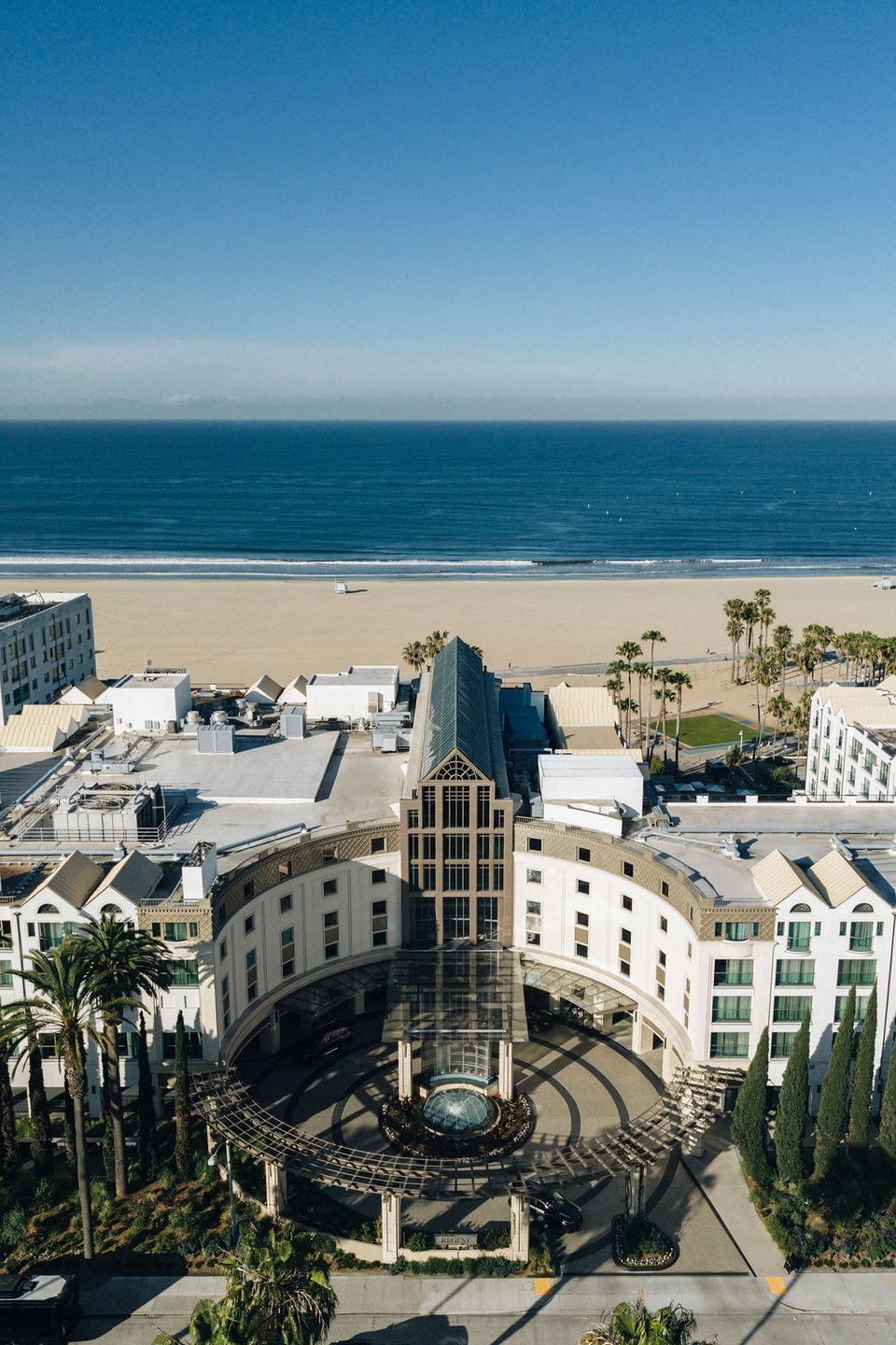 Regent Santa Monica Beach, how it began