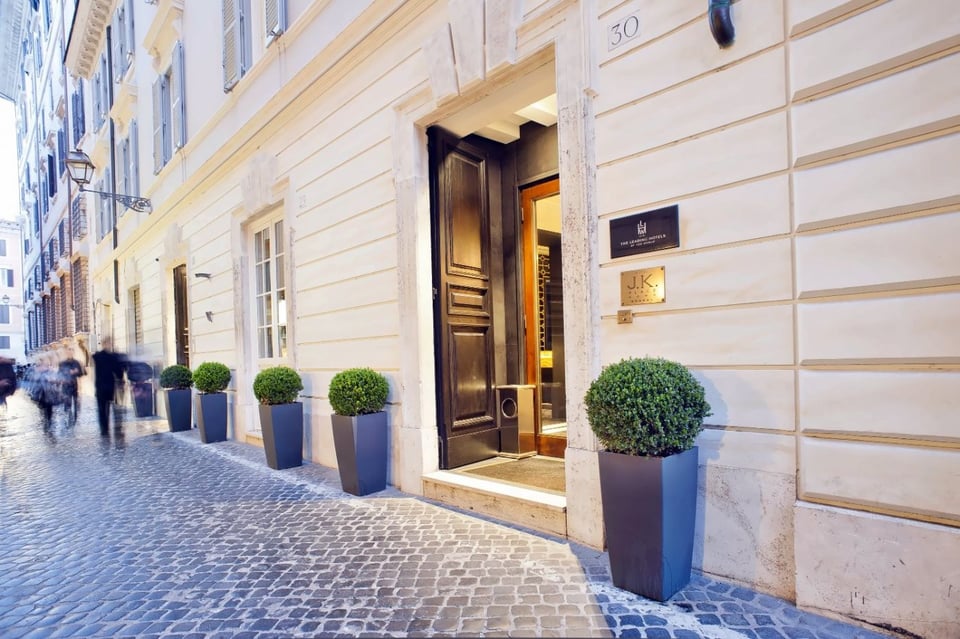 J.K. Place Roma, how it began