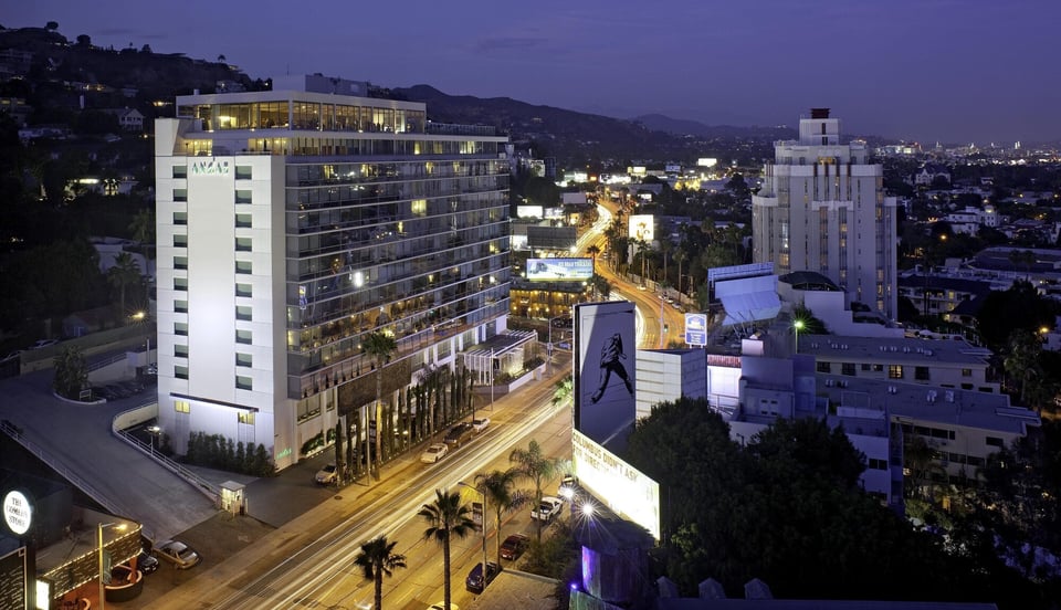 Andaz West Hollywood, by Hyatt, how it began