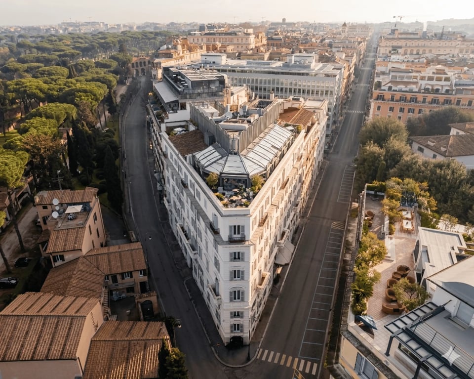 Sofitel Roma Villa Borghese, how it began
