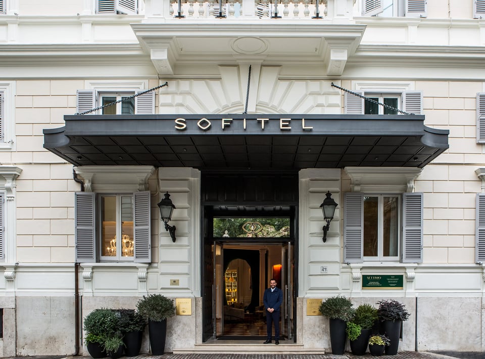 Sofitel Roma Villa Borghese, how it began