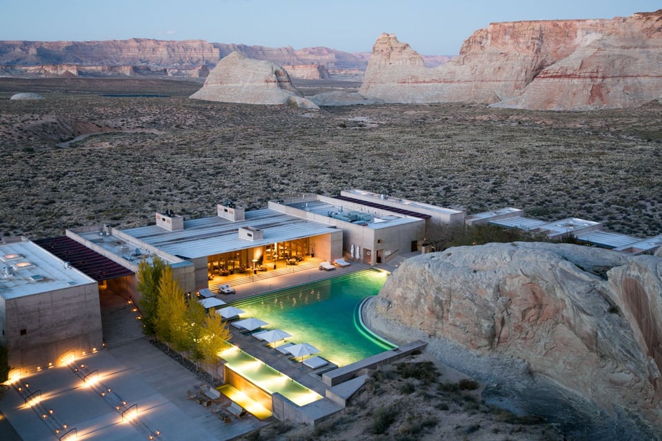 Amangiri, how it began