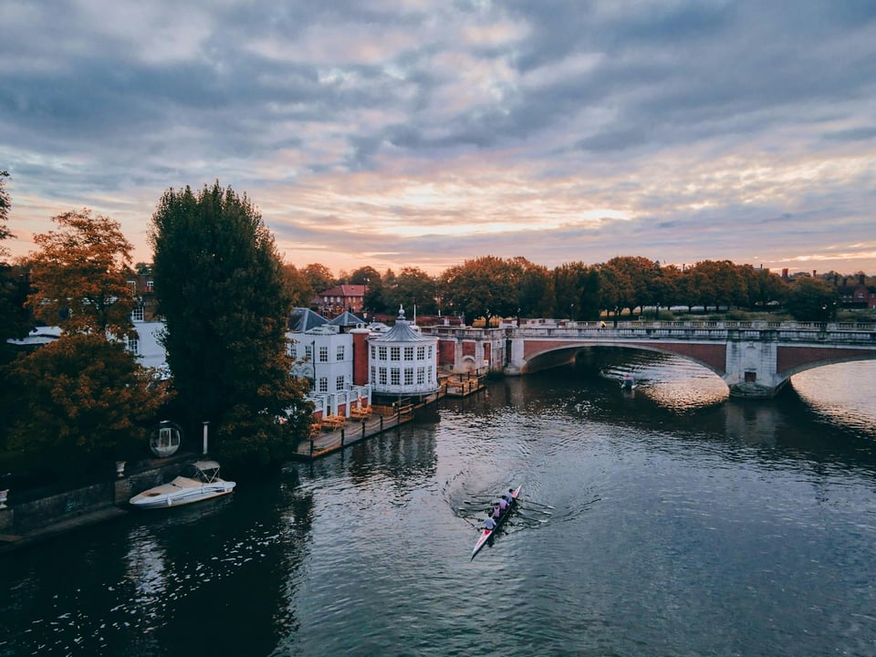 The Mitre Hotel, Hampton Court, how it began