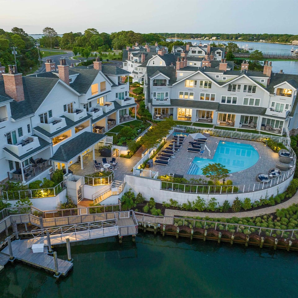 Canoe Place Inn & Cottages, how it began