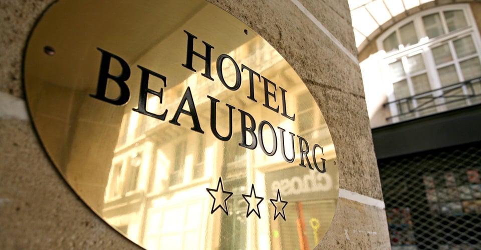 Hôtel Beaubourg, how it began