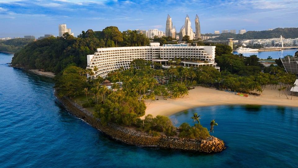 Shangri-La Rasa Sentosa, Singapore, how it began