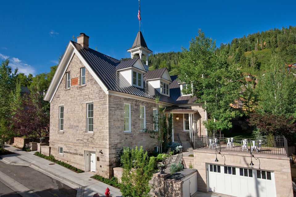 Washington School House Hotel, how it began