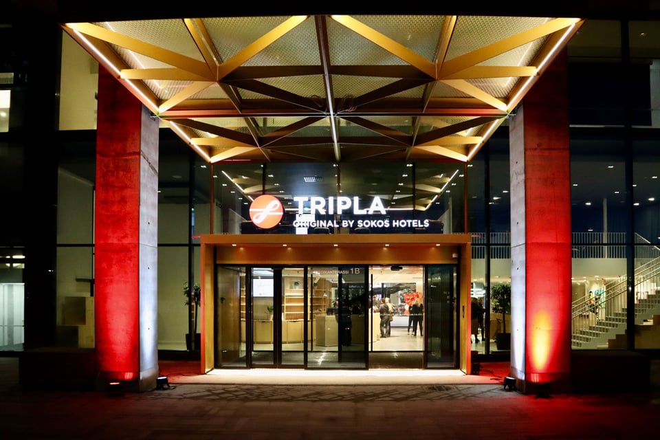 Original Sokos Hotel Tripla, how it began