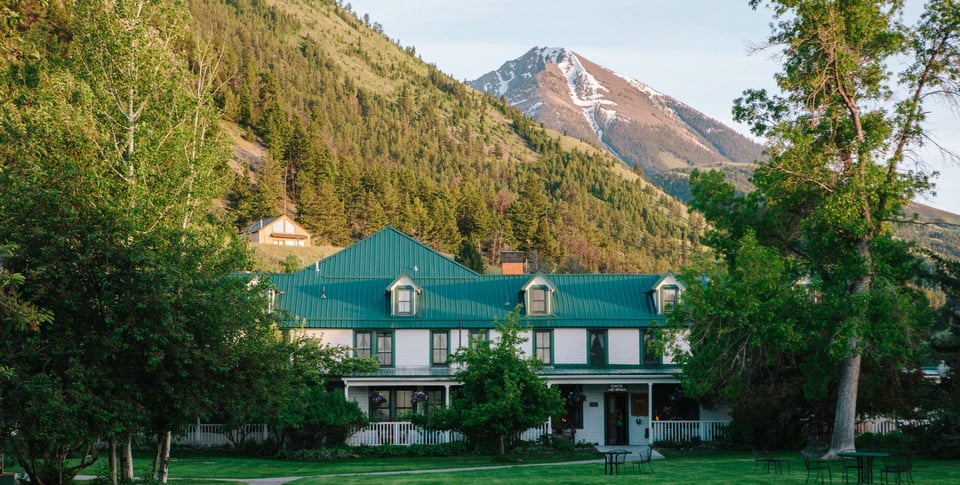 Chico Hot Springs Resort & Day Spa, how it began
