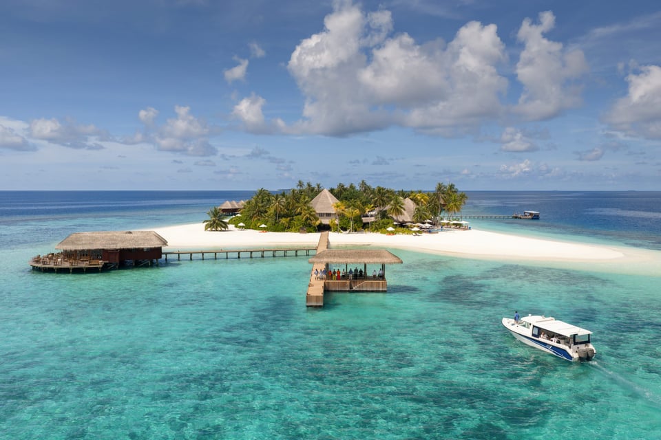 V Villas Maldives at Mirihi, how it began