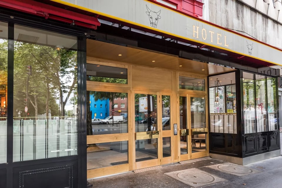 Hôtel Restaurant Au Boeuf Couronné, how it began