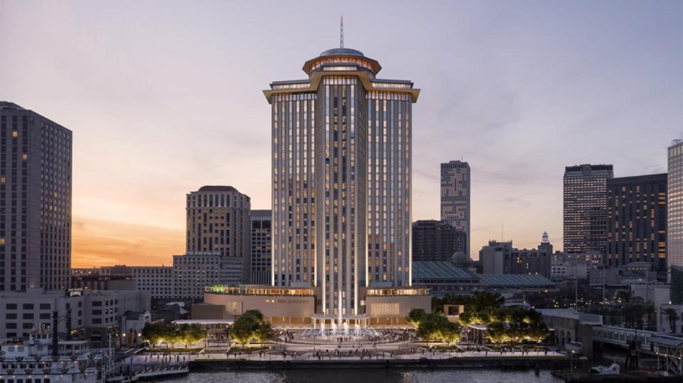 Four Seasons Hotel New Orleans, how it began