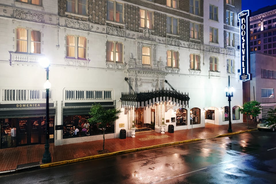 The Roosevelt New Orleans, A Waldorf Astoria Hotel, how it began