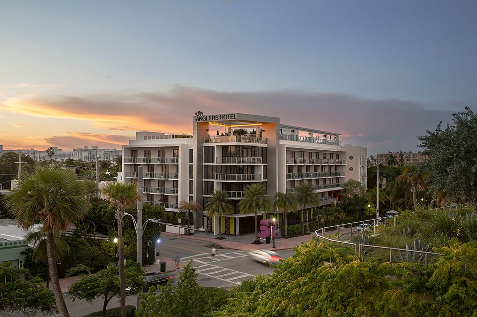Angler's Hotel Miami Beach, how it began